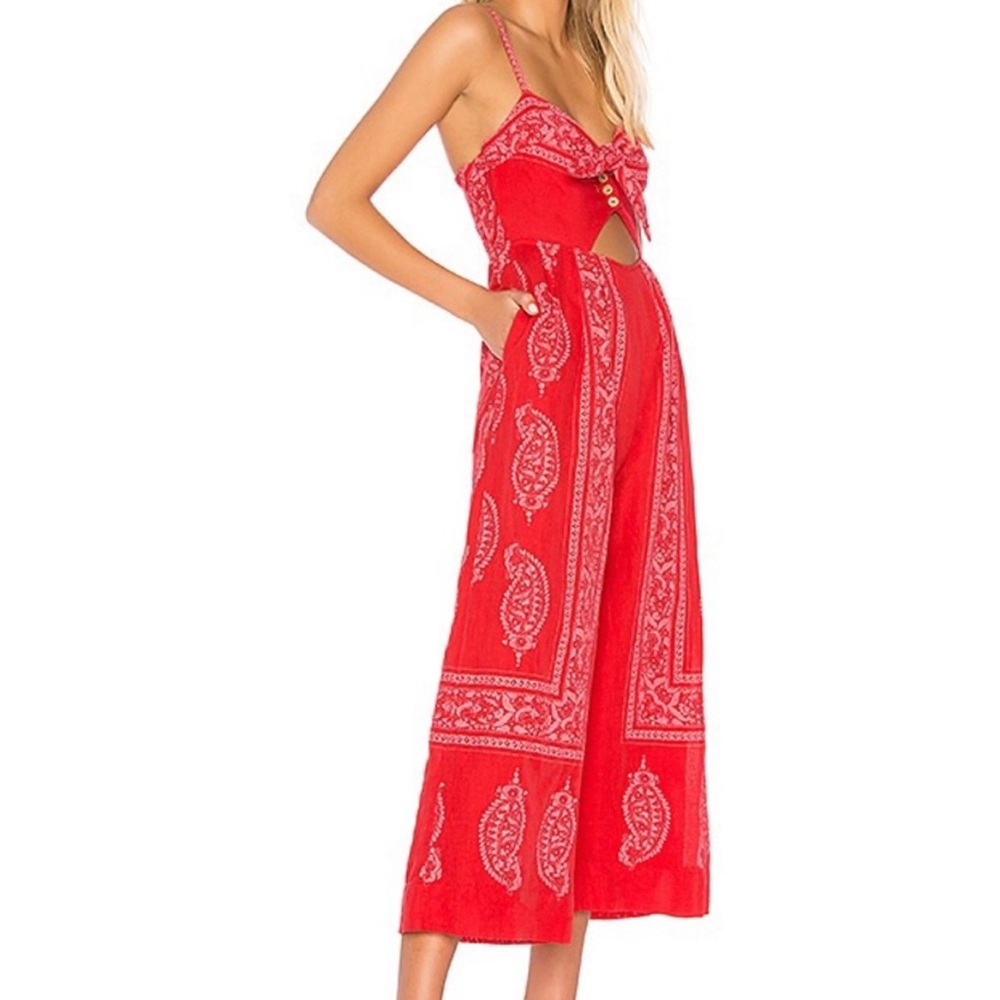 NWOT Free People Feel The Sun Jumpsuit
